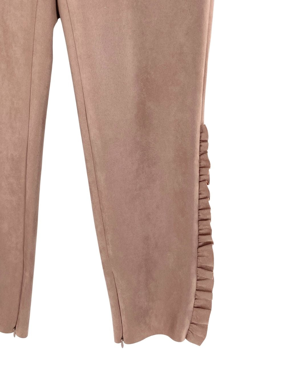 Pantalon skinny en antelina