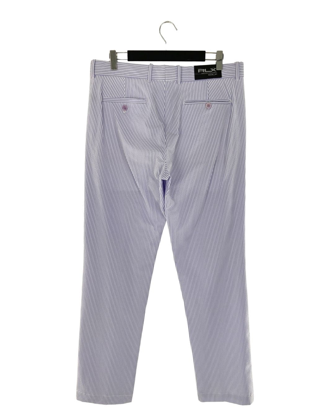 Pantalon a rayas con textura