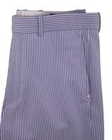 Pantalon a rayas con textura