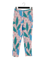 Pantalon suit print hojas