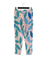 Pantalon suit print hojas