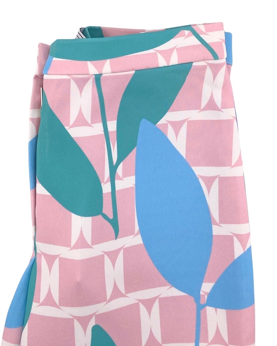 Pantalon suit print hojas
