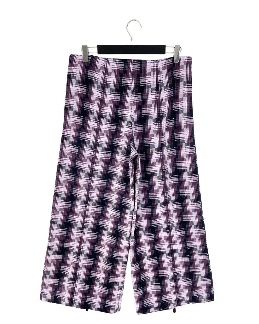 Pantalon wide leg a cuadros