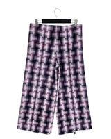 Pantalon wide leg a cuadros