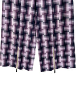 Pantalon wide leg a cuadros