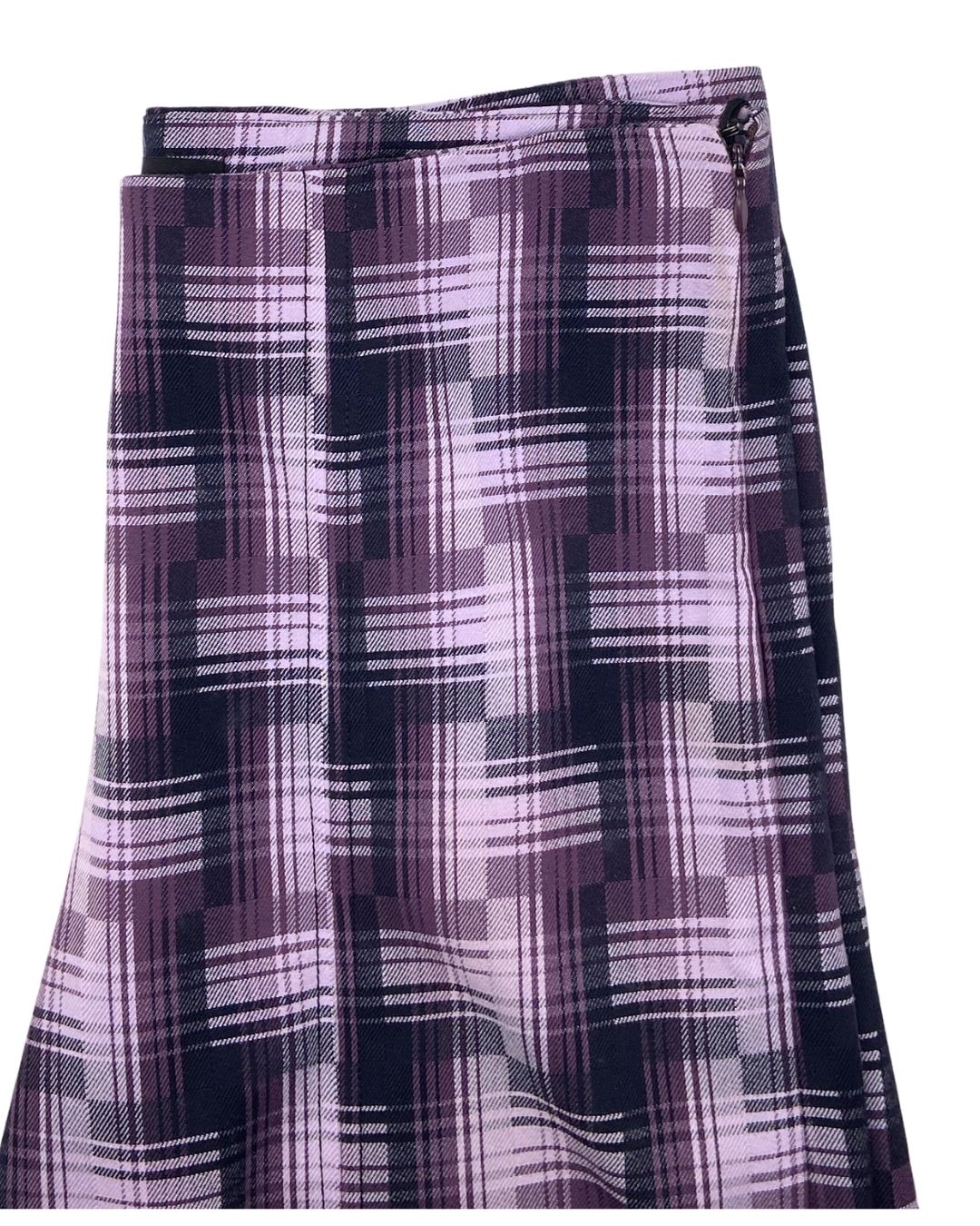 Pantalon wide leg a cuadros