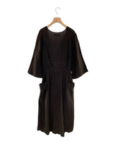 Vestido midi abotonado