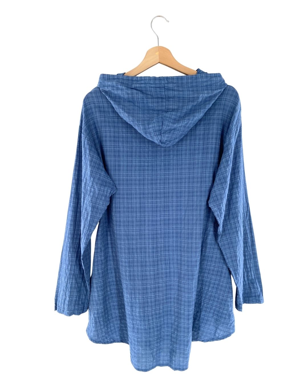 Blusa oversize  con capota