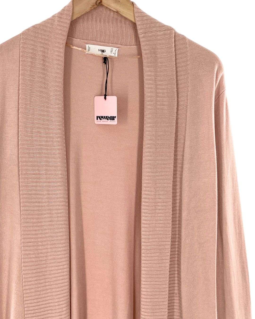 Cardigan tejido abierto
