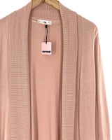 Cardigan tejido abierto