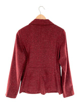 Blazer abotonado con textura