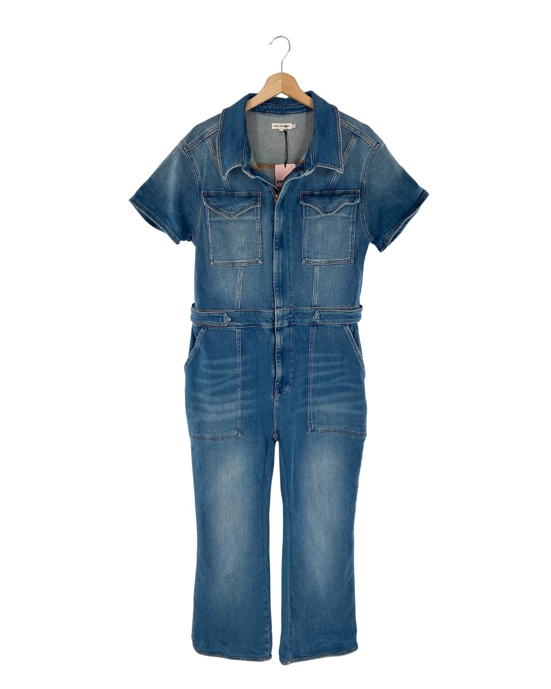 Enterizo en denim stretch