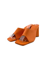 Sandalias tacon triangular