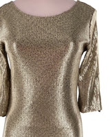 Vestido midi en lentejuelas