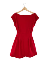 Vestido midi abotonado cut out