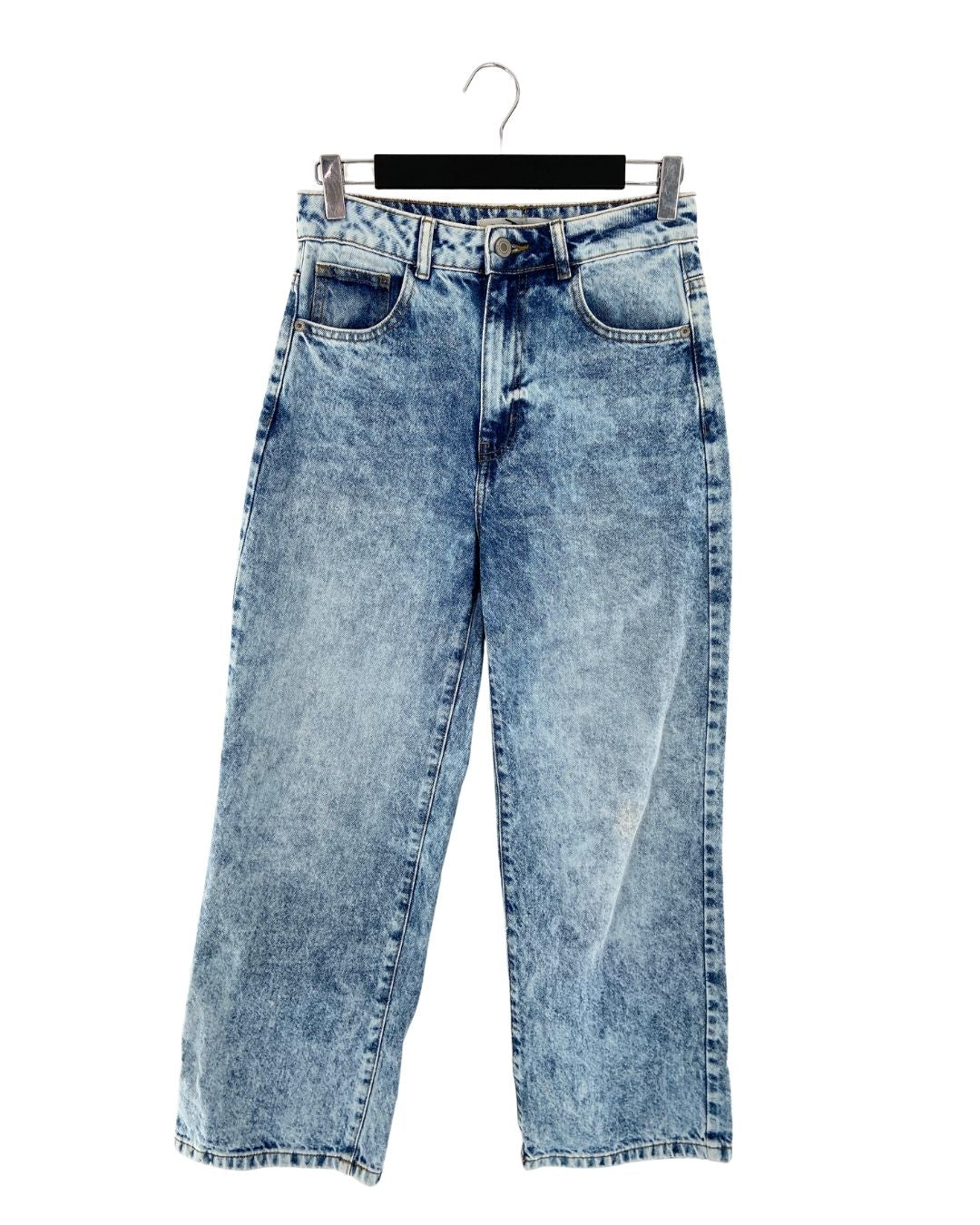 Jean rigido wide leg
