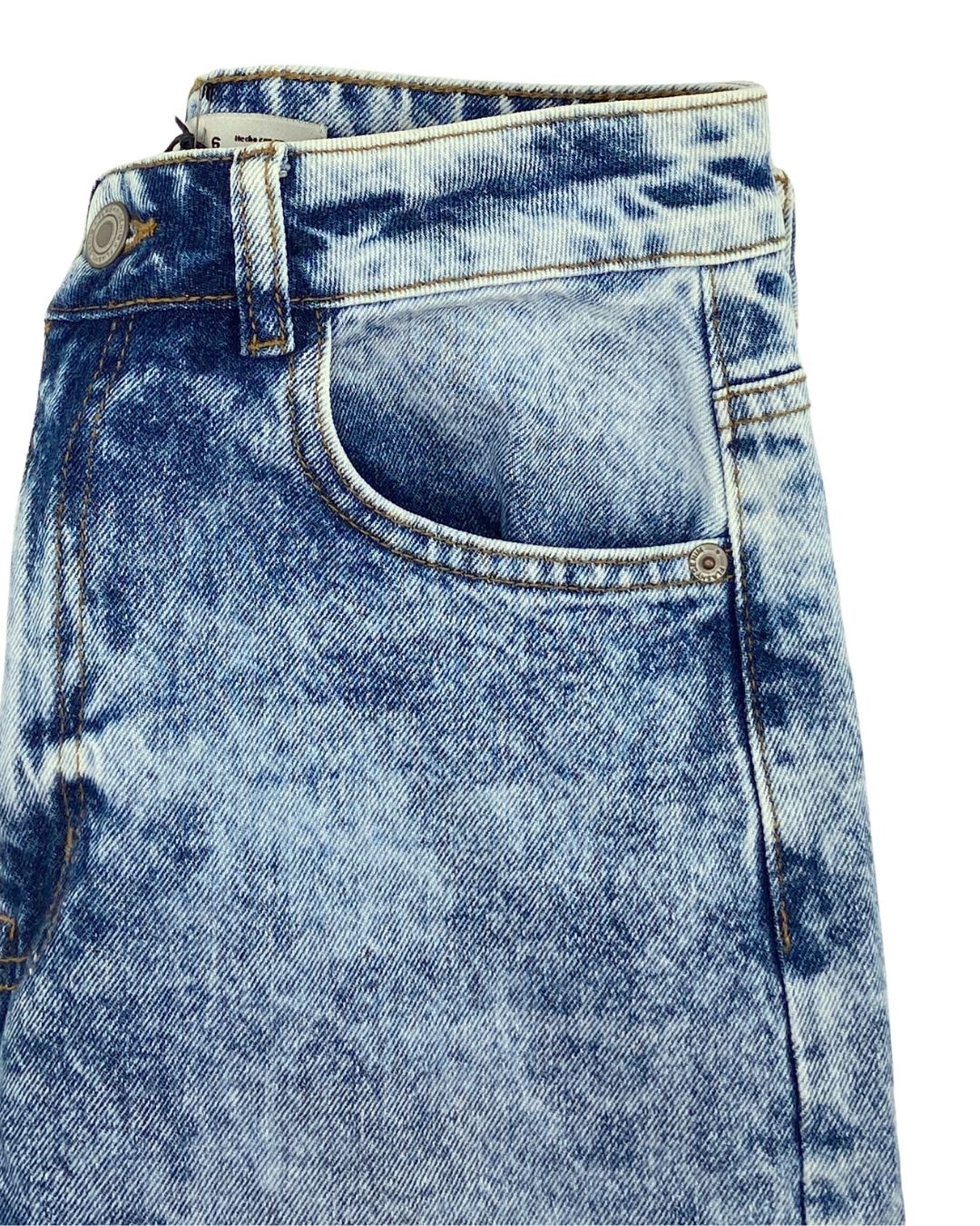 Jean rigido wide leg