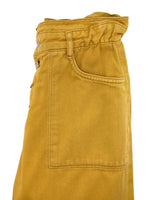 Jean rigido slouchy encauchado