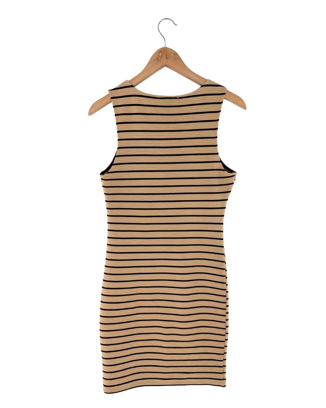 Vestido midi con textura