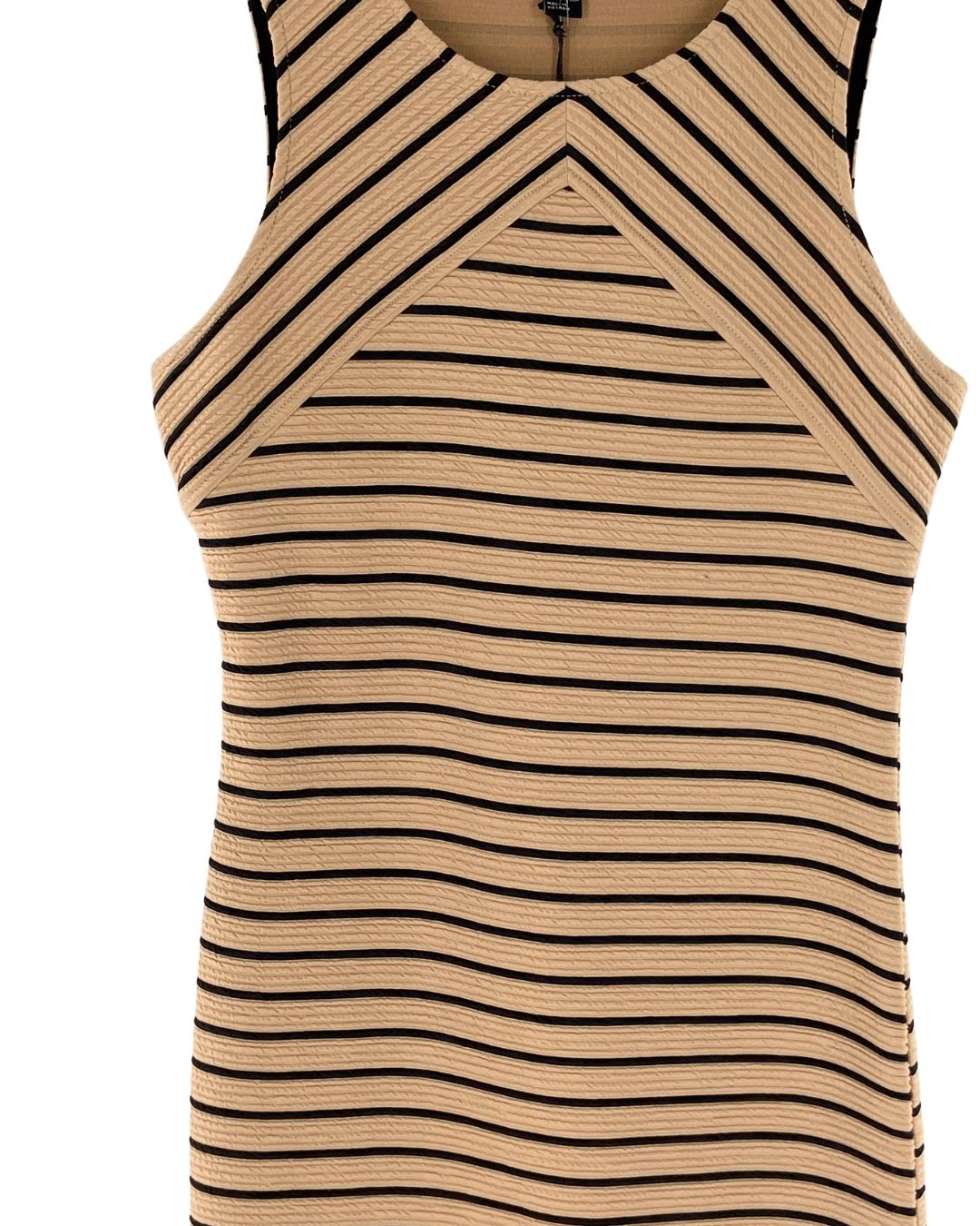 Vestido midi con textura