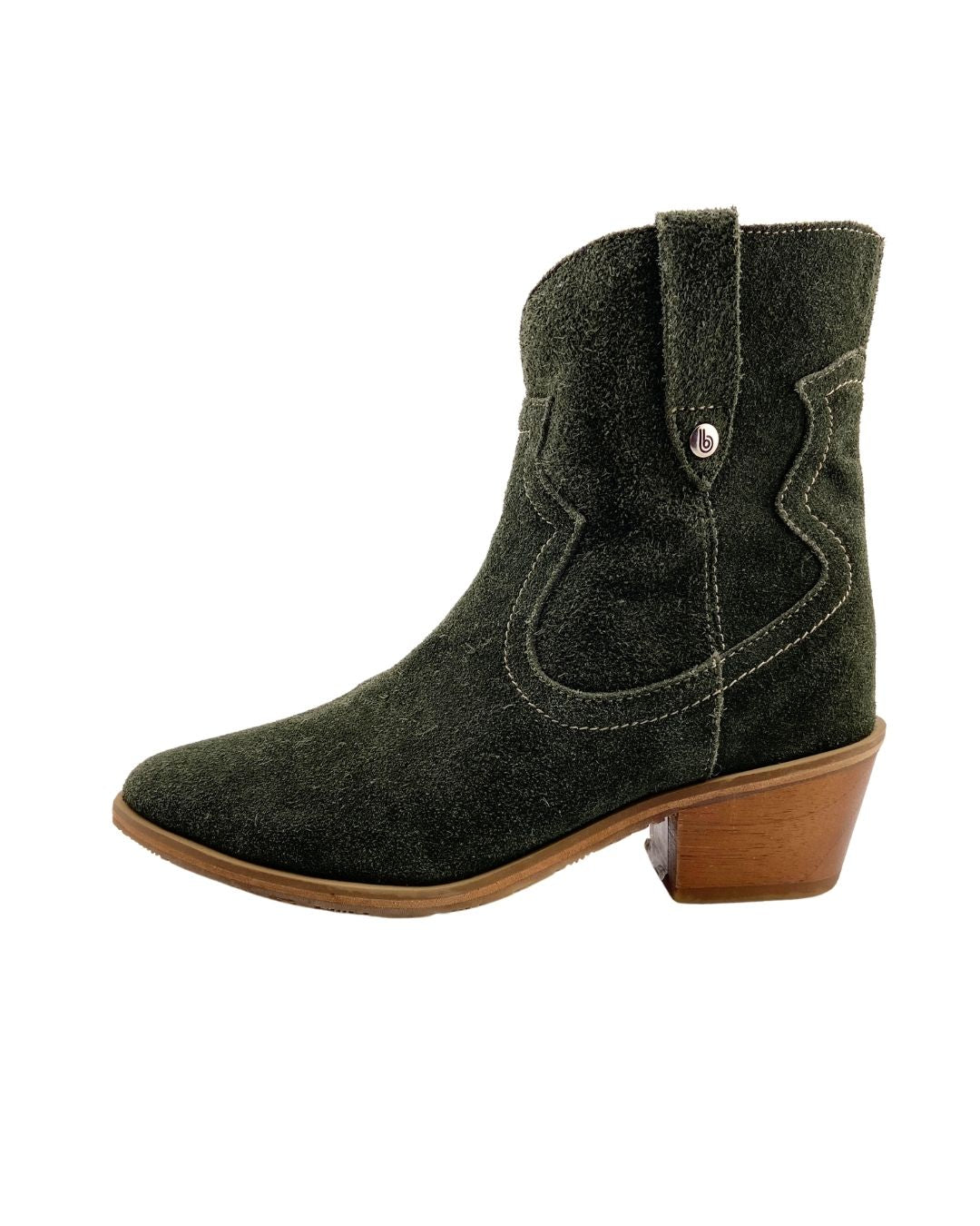 Botines texanas en cuero