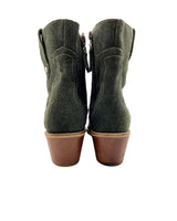 Botines texanas en cuero