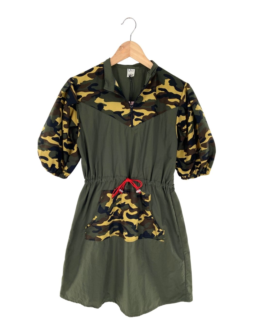 Vestido mini con detalles
