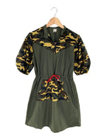 Vestido mini con detalles