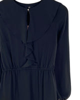 Vestido midi manga larga