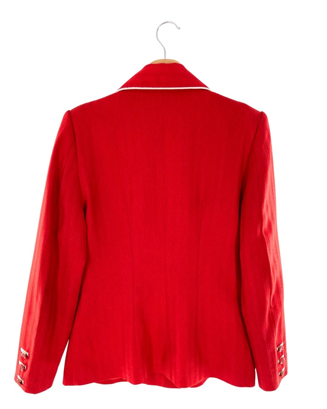 Set de blazer abotonado