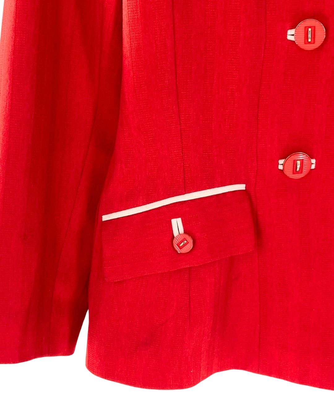 Set de blazer abotonado