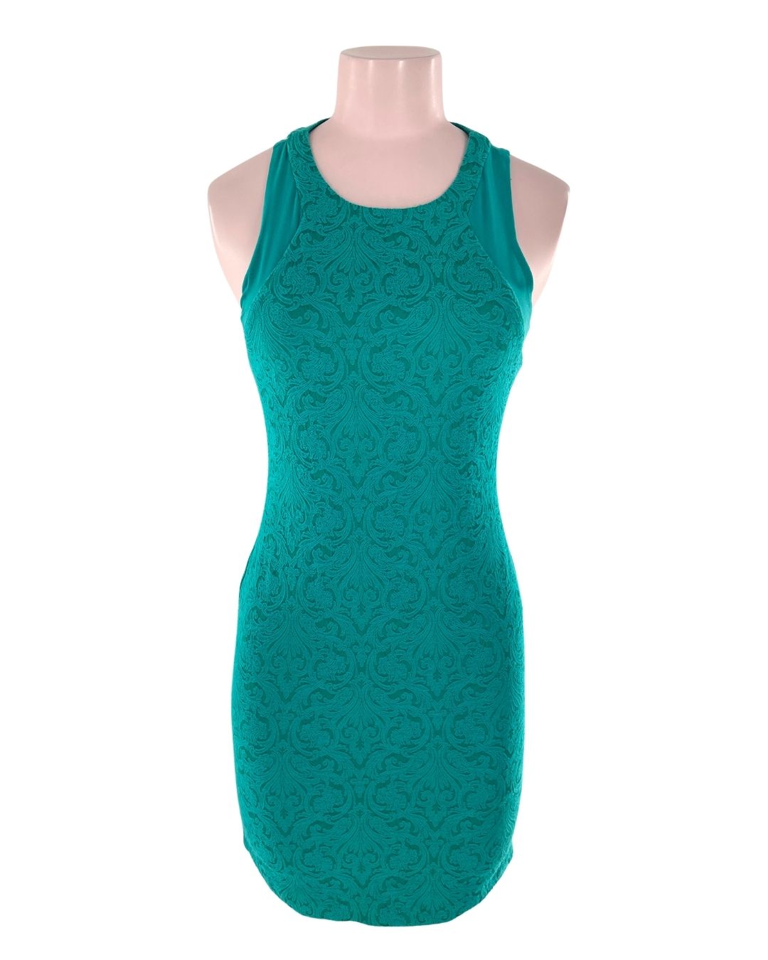 Vestido sleeveless en jacquard