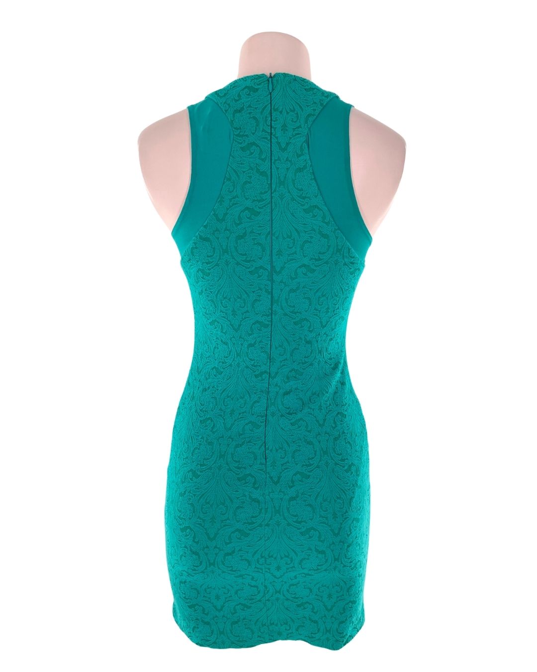 Vestido sleeveless en jacquard
