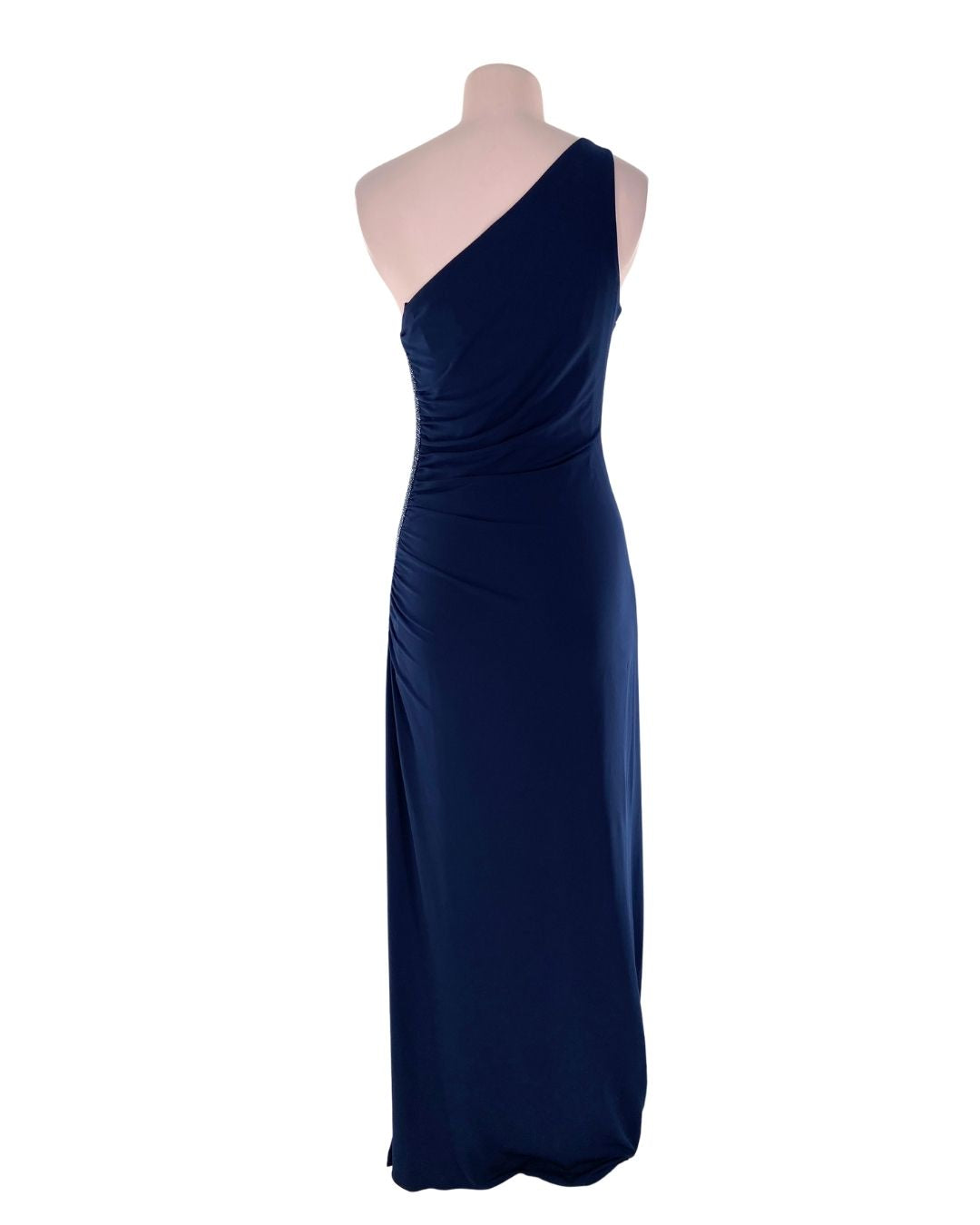 Maxi vestido one shoulder
