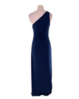 Maxi vestido one shoulder
