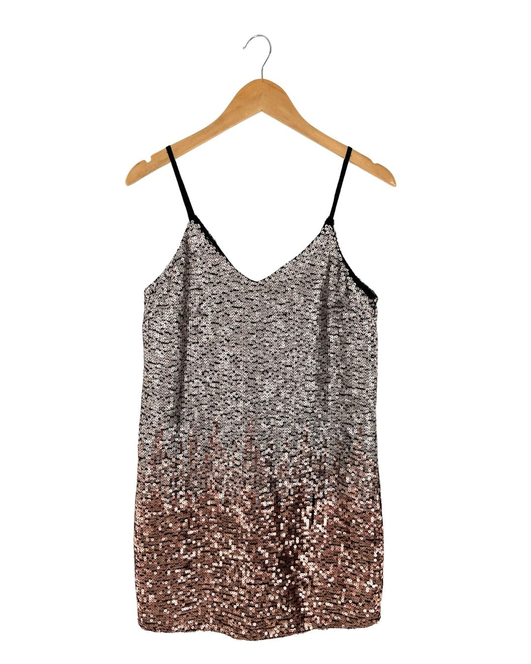 Vestido midi de tiras
