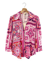 Camisa manga larga print