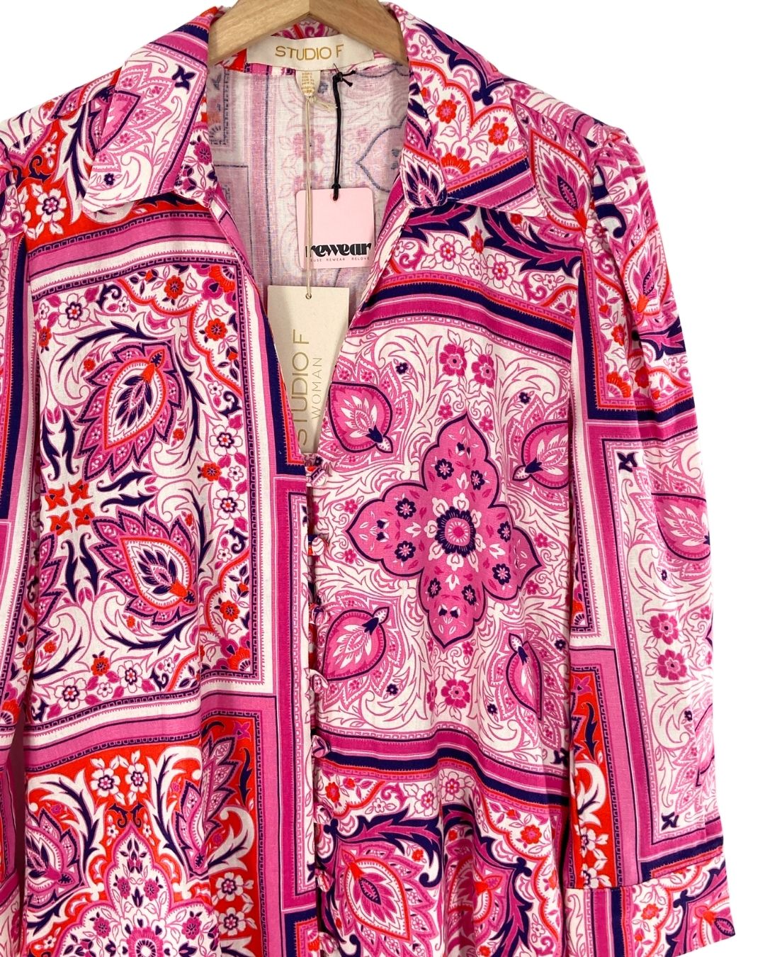 Camisa manga larga print