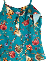 Set de blusa y short satinado