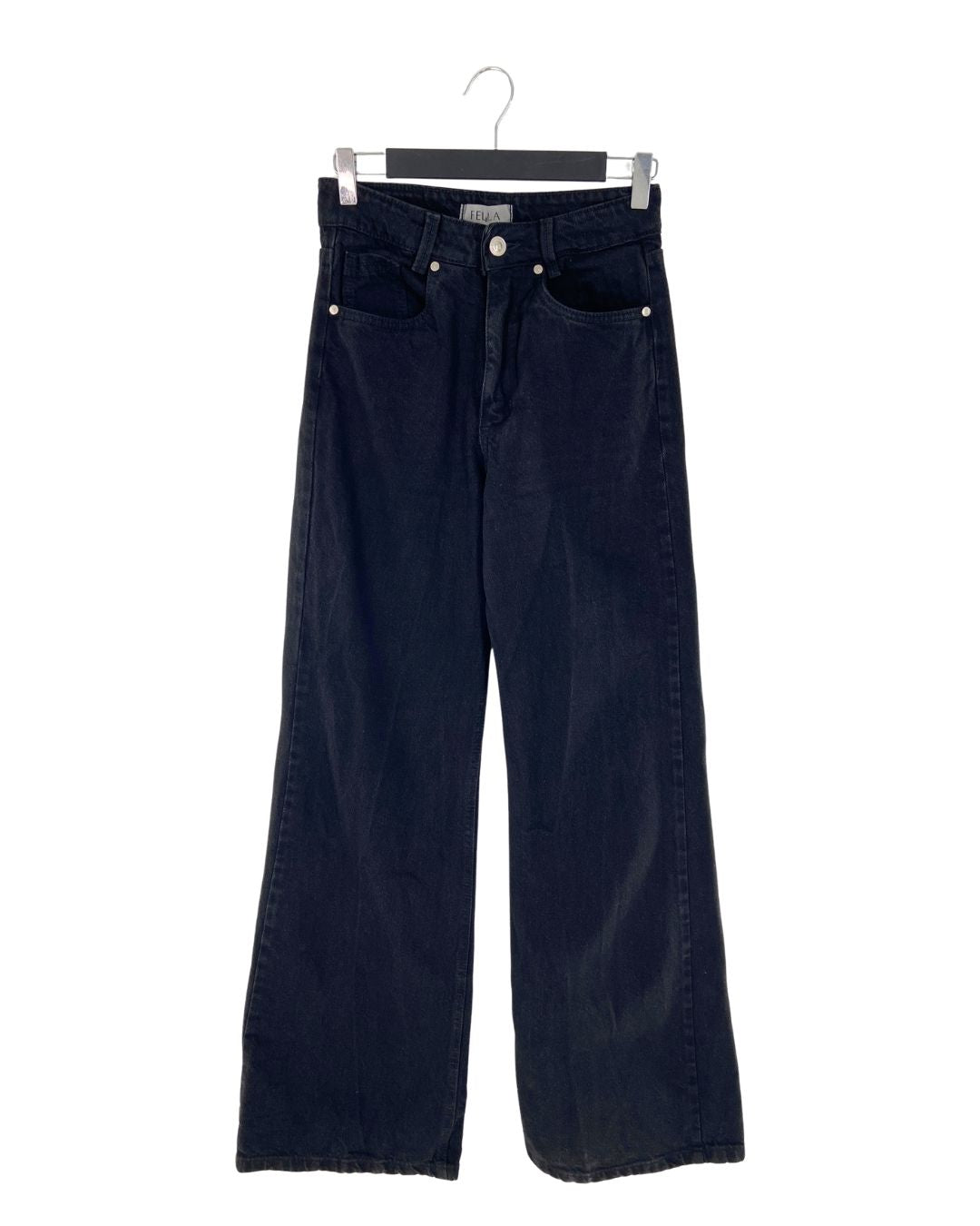 Jean rigido wide leg