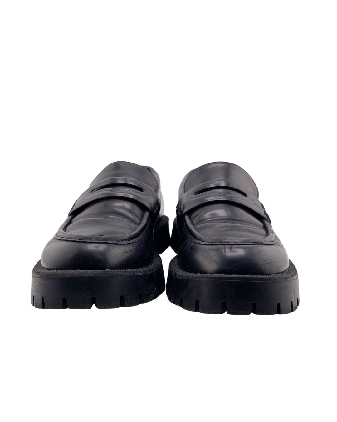 Loafers de plataforma