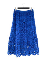Maxi falda en ojalillo