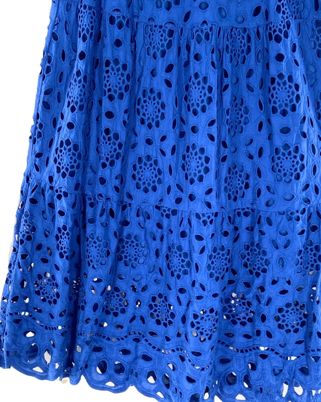 Maxi falda en ojalillo