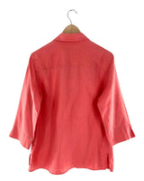 Camisa manga 3/4 en lino