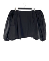 Blusa off shoulder manga globo