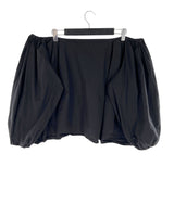 Blusa off shoulder manga globo