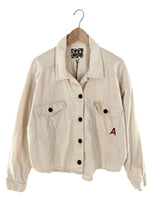 Chaqueta en denim con bordado