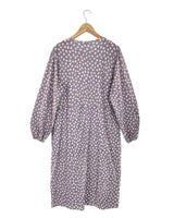 Maxi vestido amplio print dots