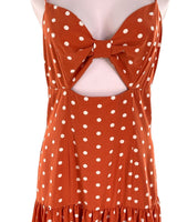Maxi vestido de tiras print