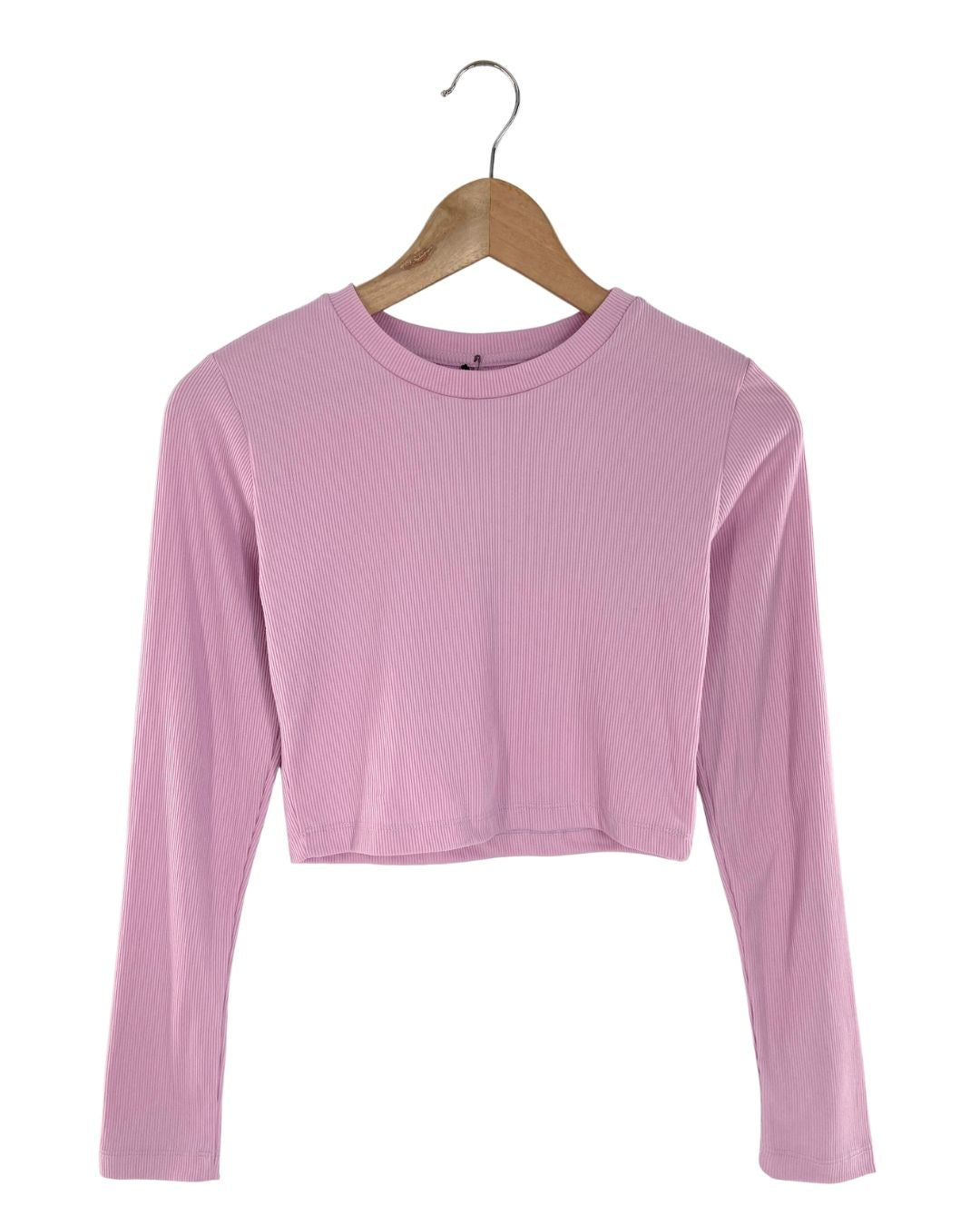 Saco crop manga larga canale